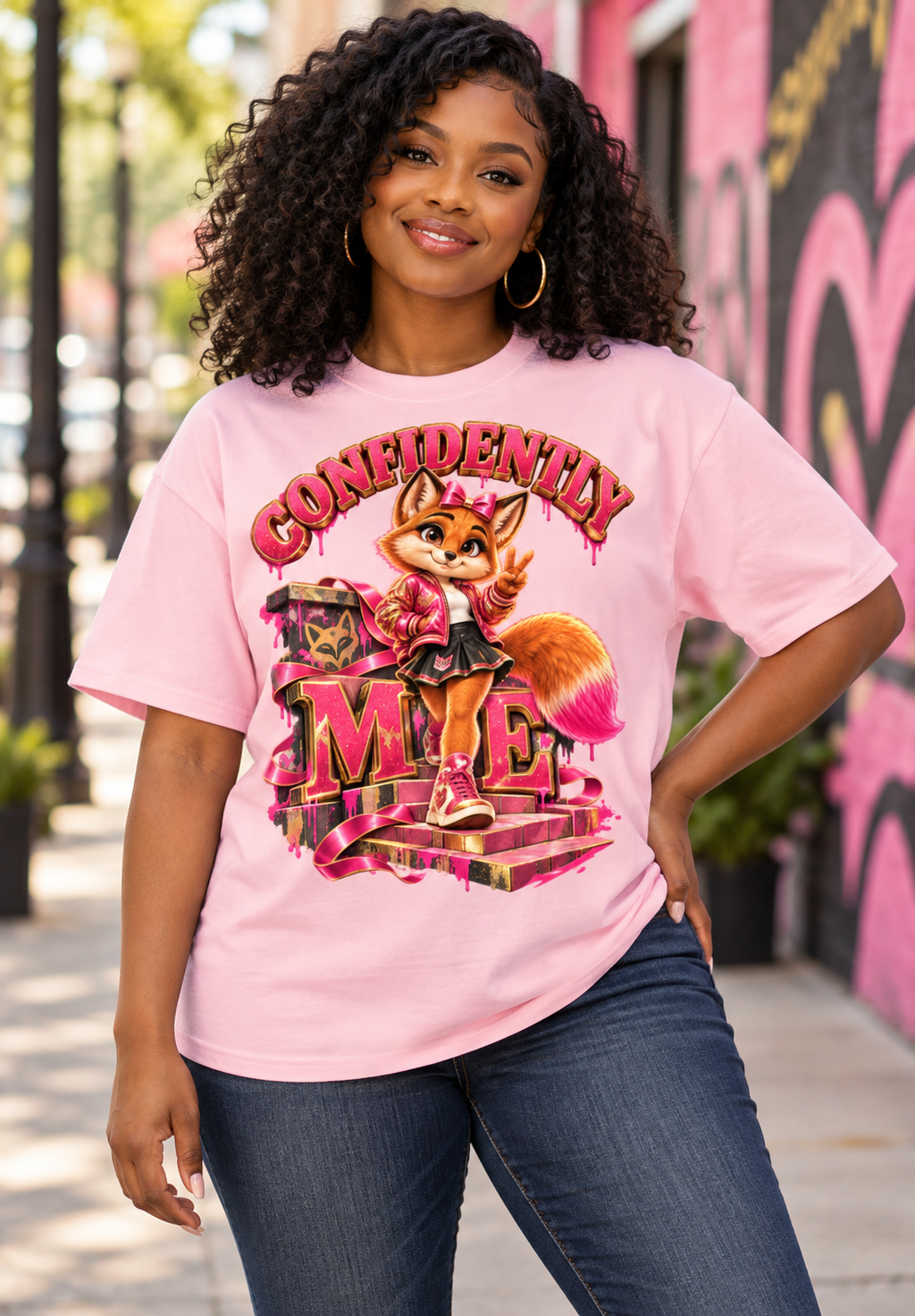 Lil Fantasy Legends™ Confidently Me Oversized Graphic T-Shirt - Unisex