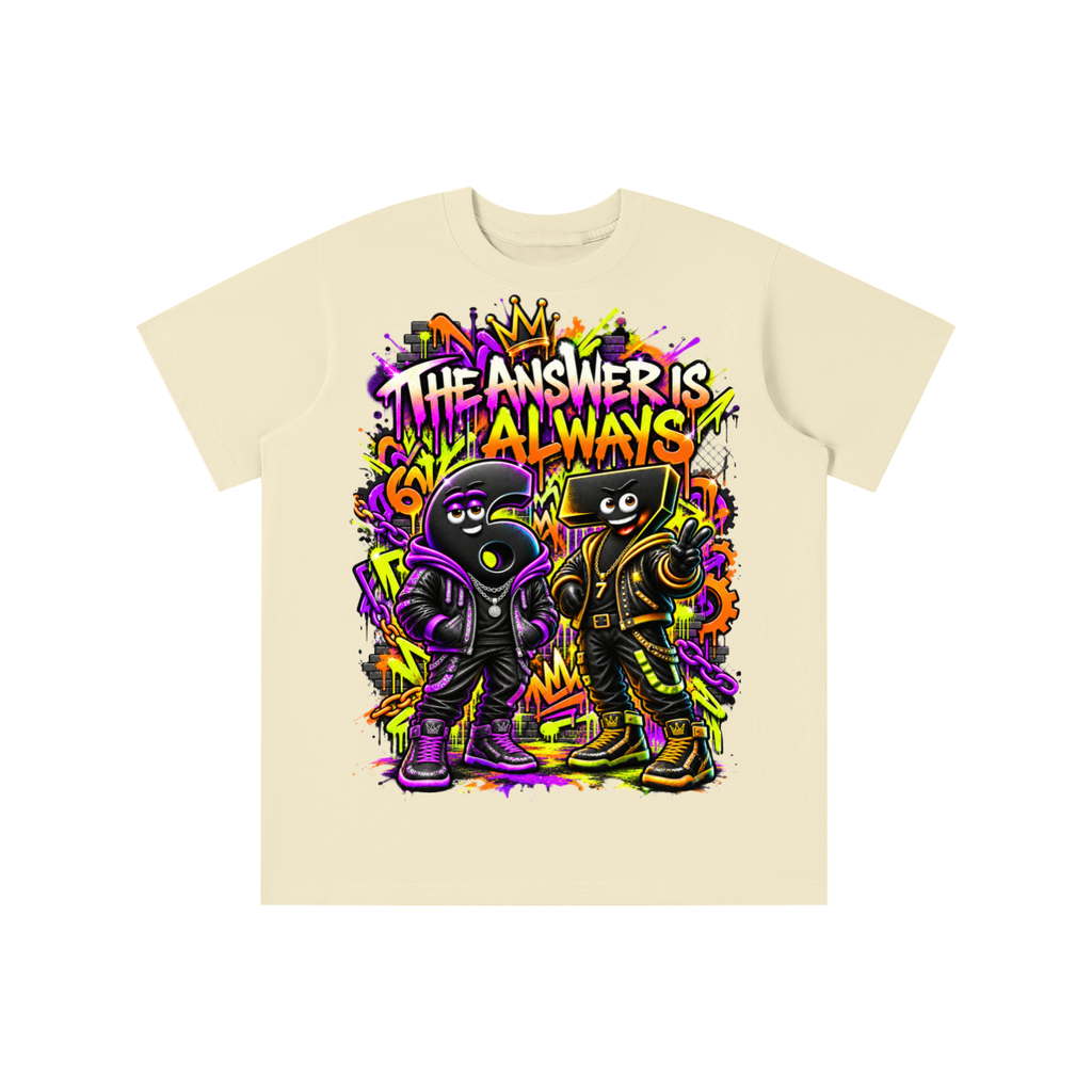 6-7 Street Mode™ Graphic T-Shirt - The Answer Is Always 6-7 - Youth Unisex Tee