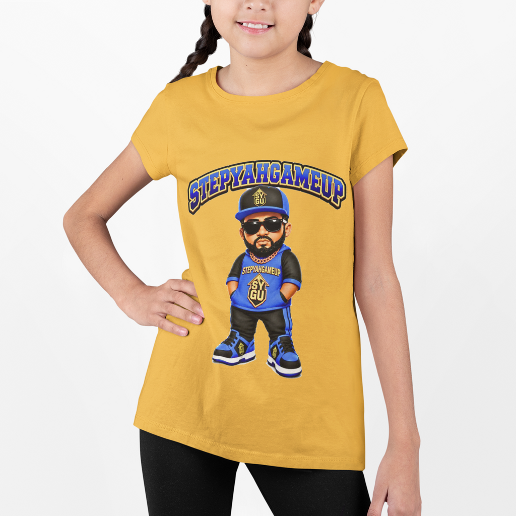 StepYahGameUp — Stumble Step | Hands In Pockets | Unisex Youth Tee