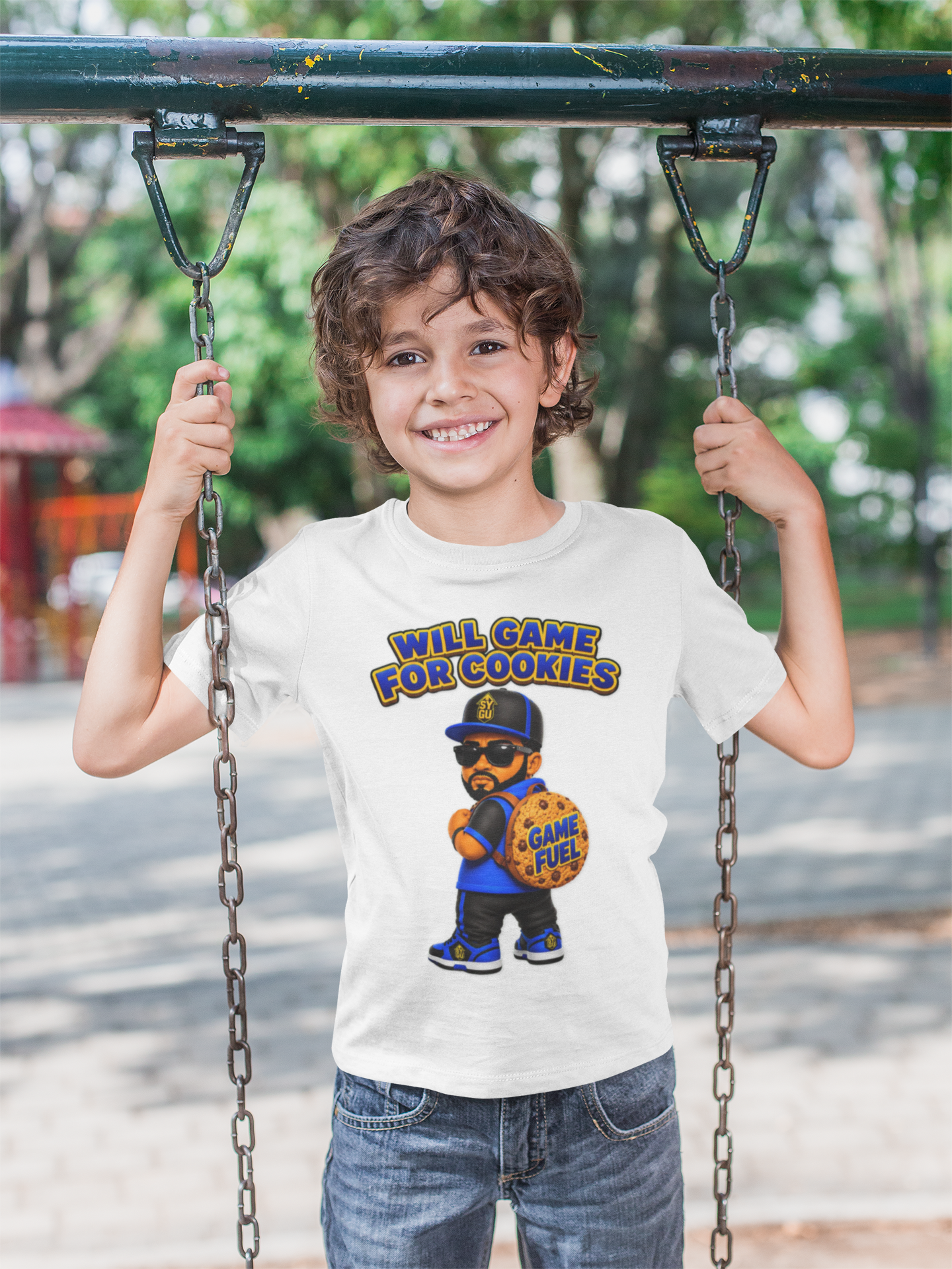 StepYahGameUp — Game Fuel | Unisex Youth Tee
