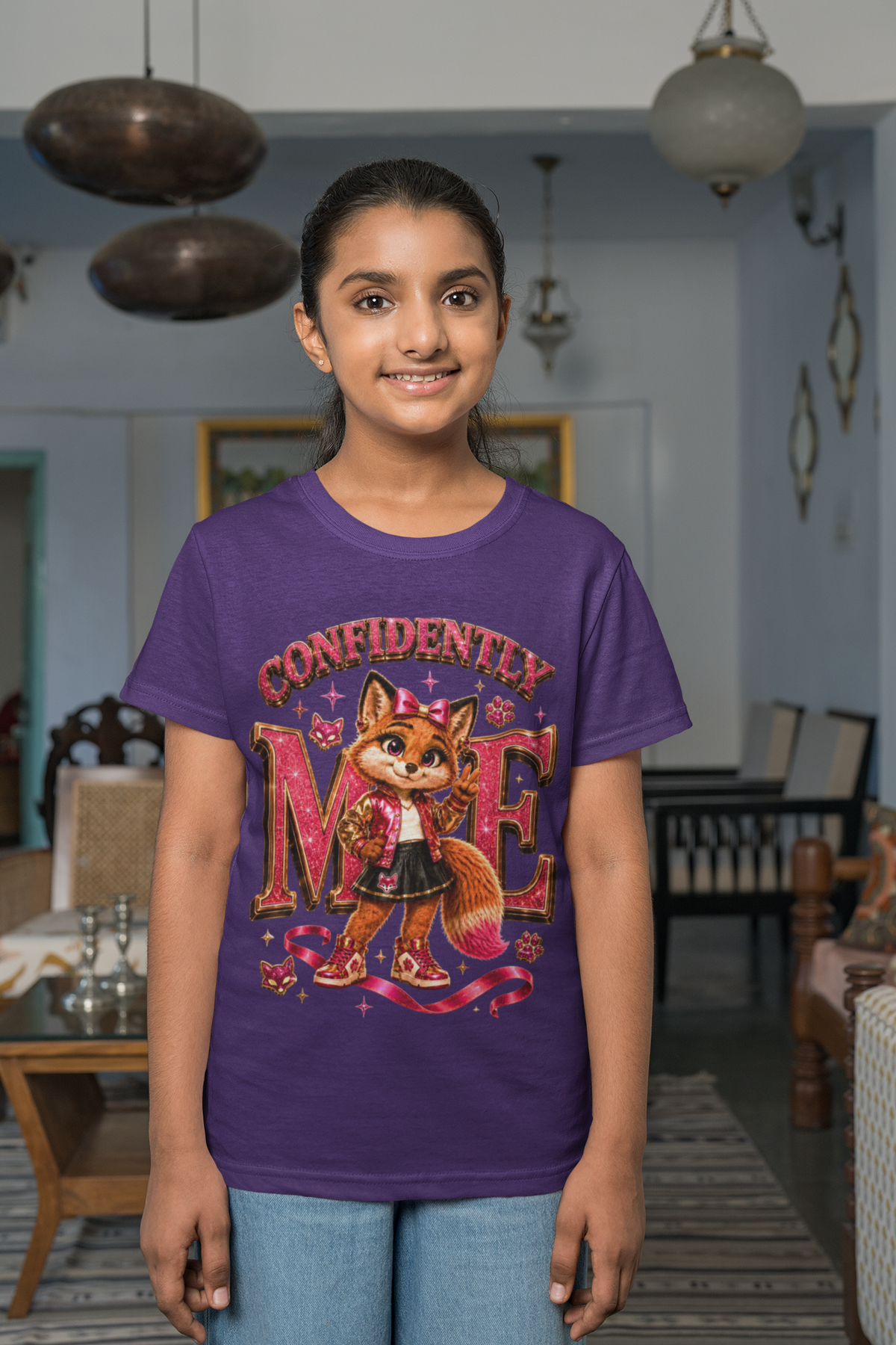 Confidently Me – Lil Fiona™ | Youth Unisex Tee