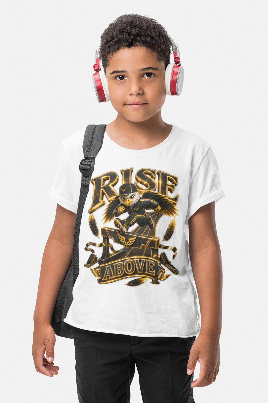 Rise Above – Lil Egor™ | Youth Unisex Tee