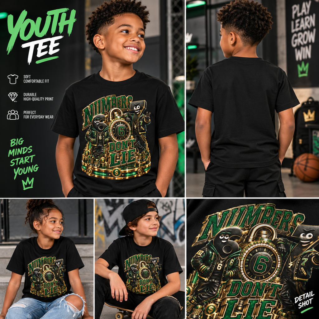 6-7: Numbers Don't Lie | Youth Unisex Tee