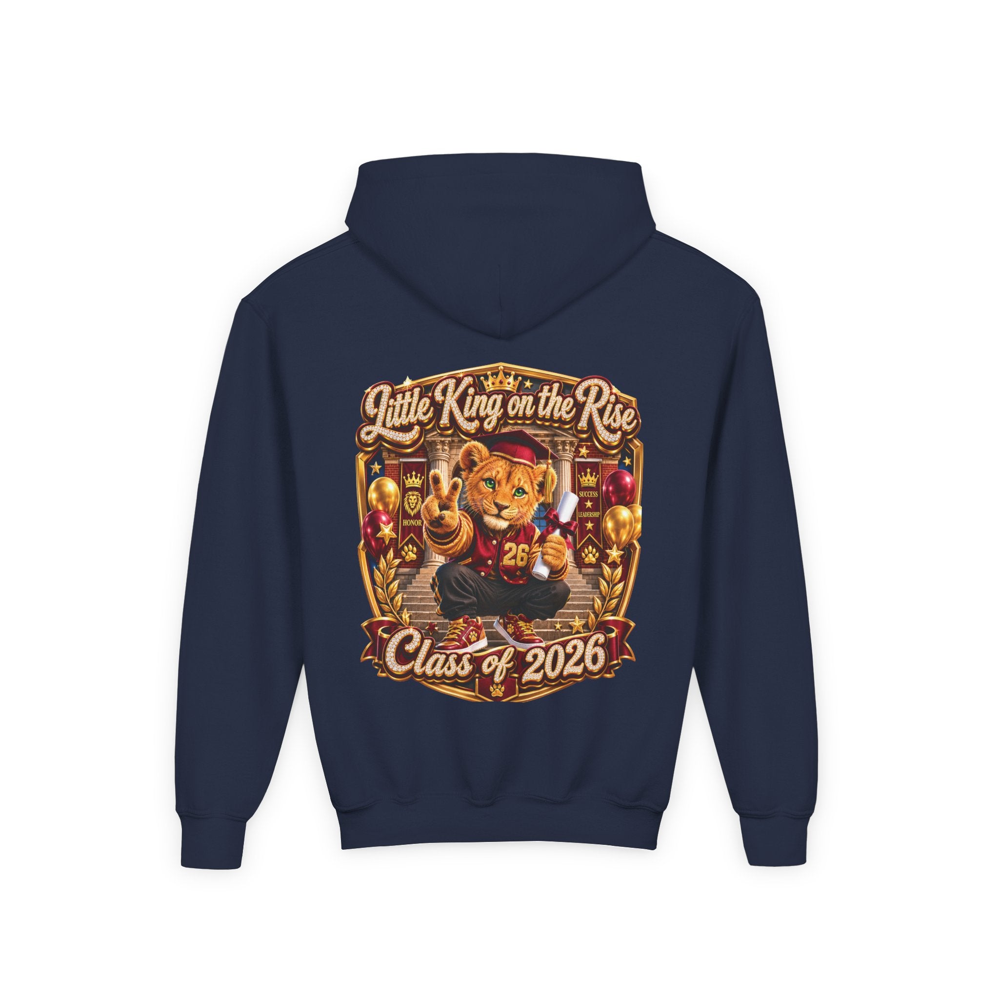 Little King Miko Unisex   Youth Hoodie — Little King on the Rise