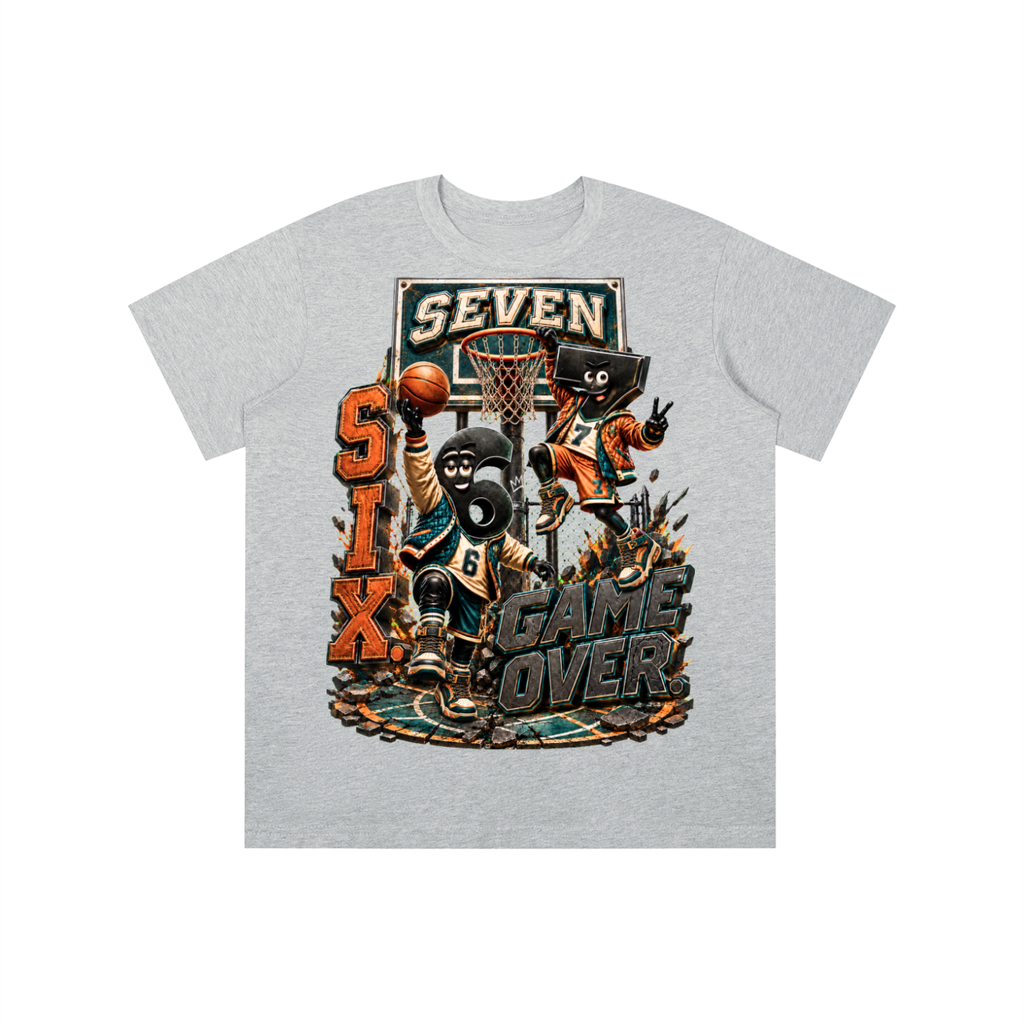 6-7 Street Mode™ Basketball Graphic T-Shirt - Game Over - Youth Unisex Tee