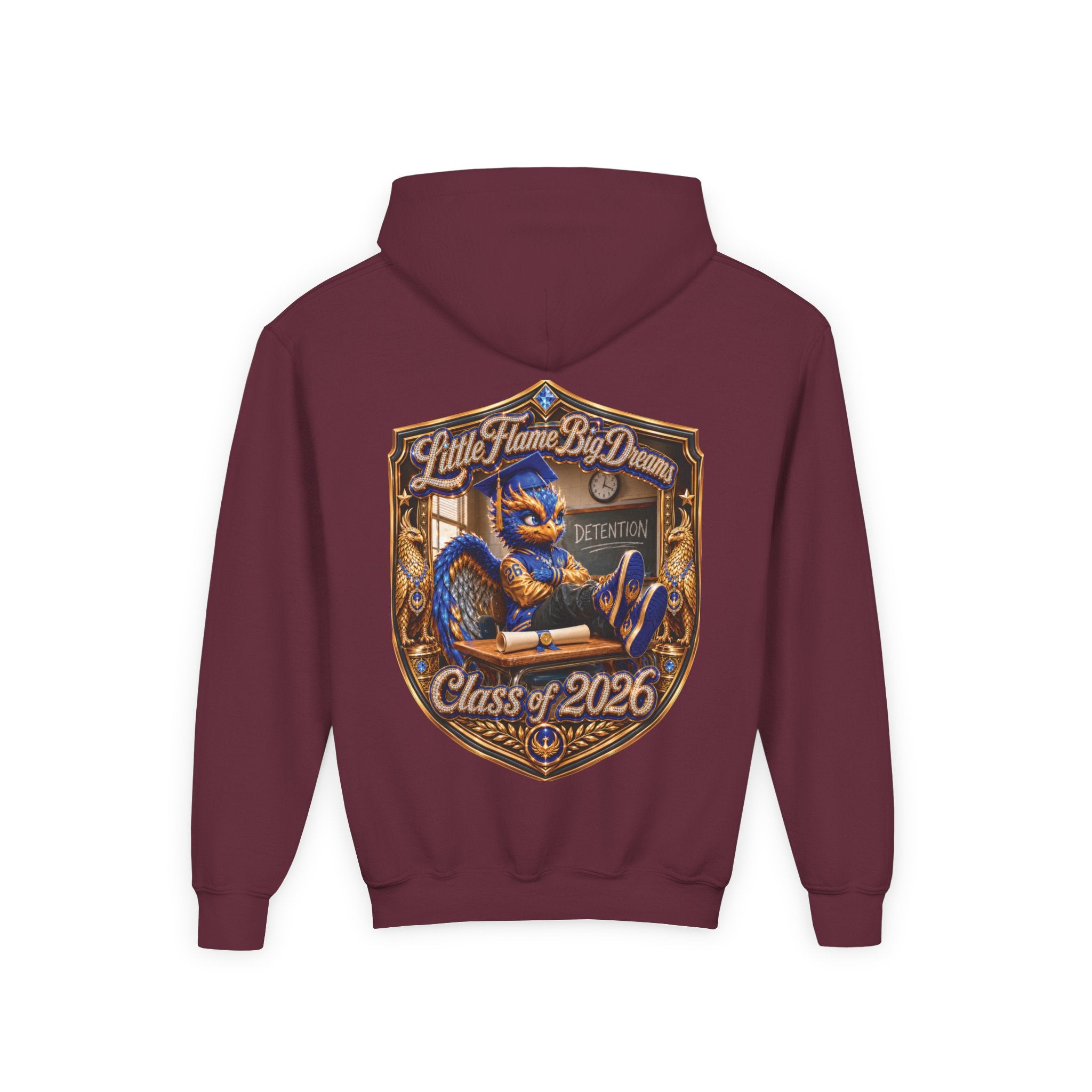 Little Blaze Unisex   Youth Hoodie — Little Flame Big Dreams