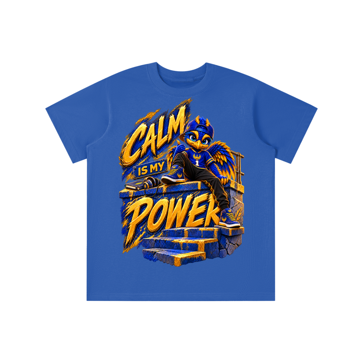 Lil Fantasy Legends™ Calm Is My Power Graphic T-Shirt - Youth Unisex Tee