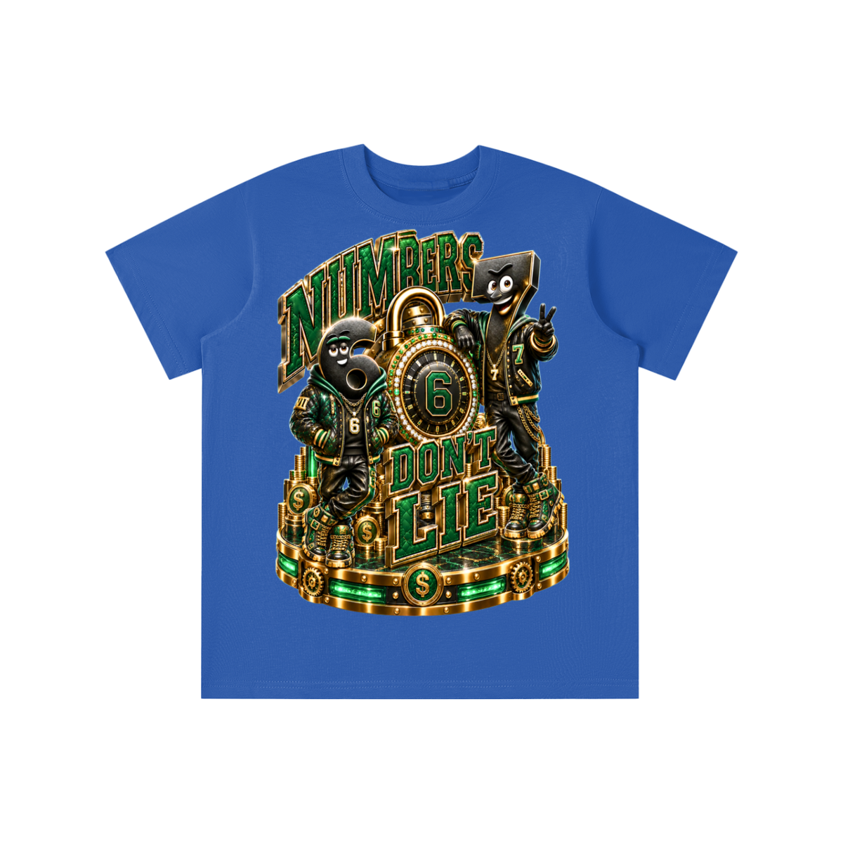 6-7 Street Mode™ Numbers Don’t Lie Graphic T-Shirt - Youth Unisex Tee