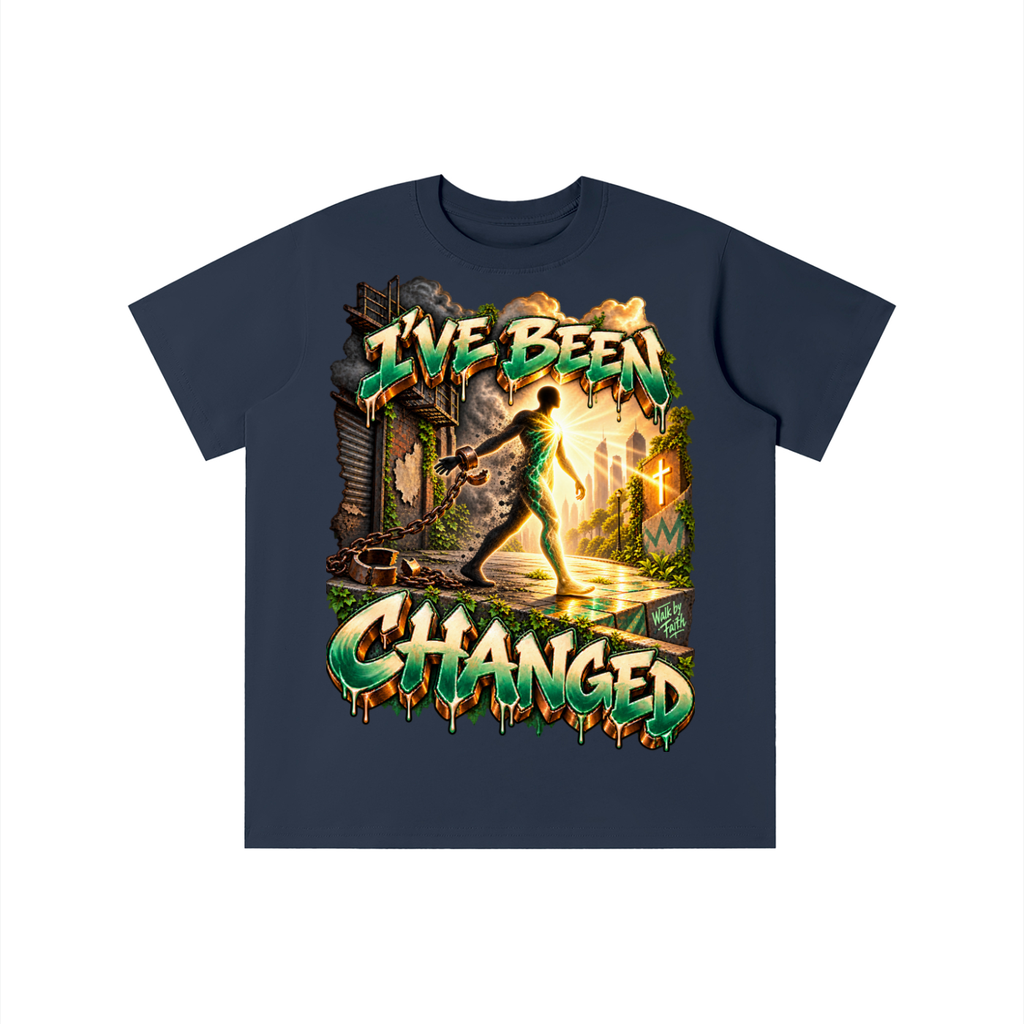 Walk by Faith™ I’ve Been Changed Graphic T-Shirt - Youth Unisex Tee