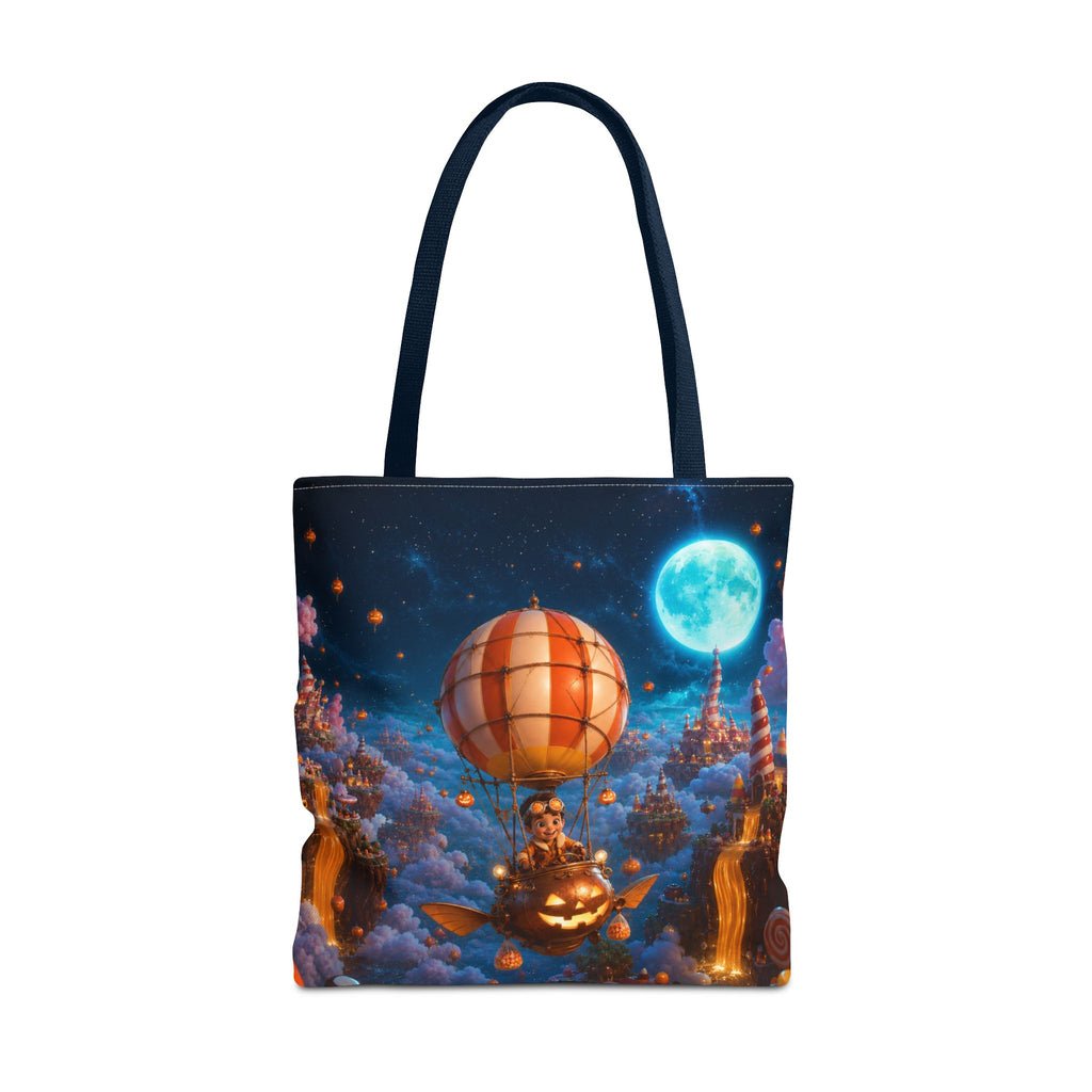 Halloween Tote Bag — Candy Corn Sky Captain