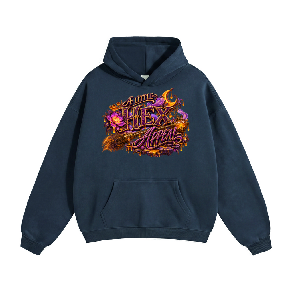 Halloween Hex & Honey Front Back Graphic Hoodie - A Little Hex Appeal - Unisex
