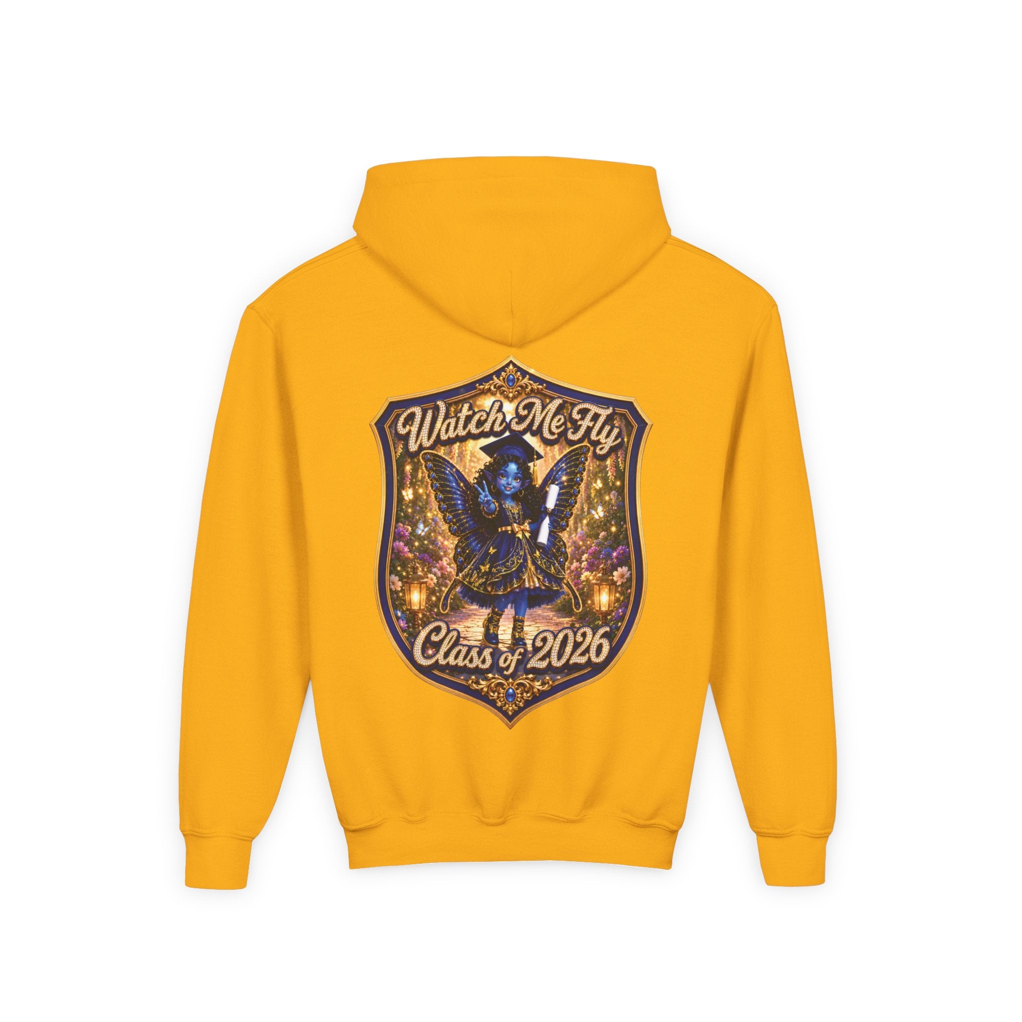 Little Aurelia Unisex  Youth Hoodie — Watch Me Fly