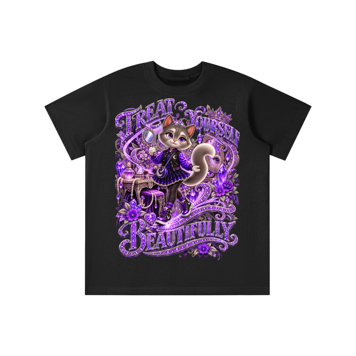 Lil Fantasy Legends™ Treat Yourself Beautifully Graphic T-Shirt - Youth Unisex Tee