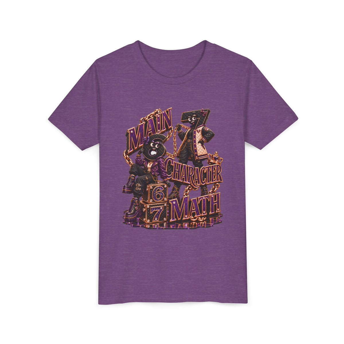 6-7: Main Character Math | Youth Unisex Tee