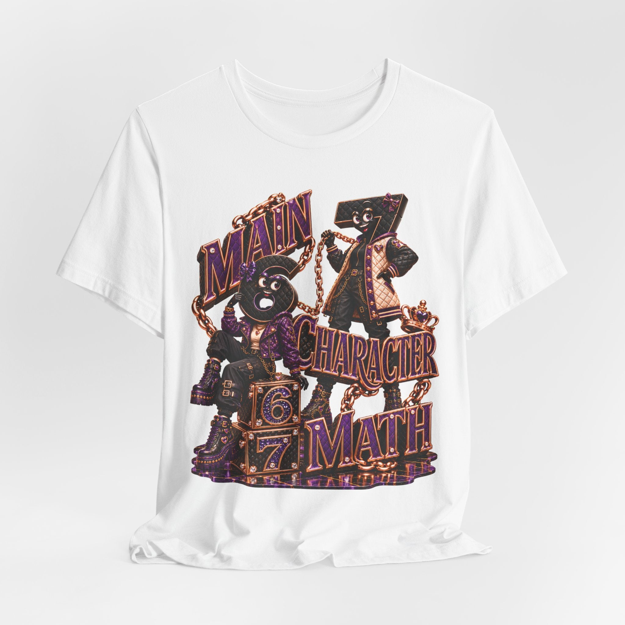 6-7: Main Character Math | Adult Unisex Tee