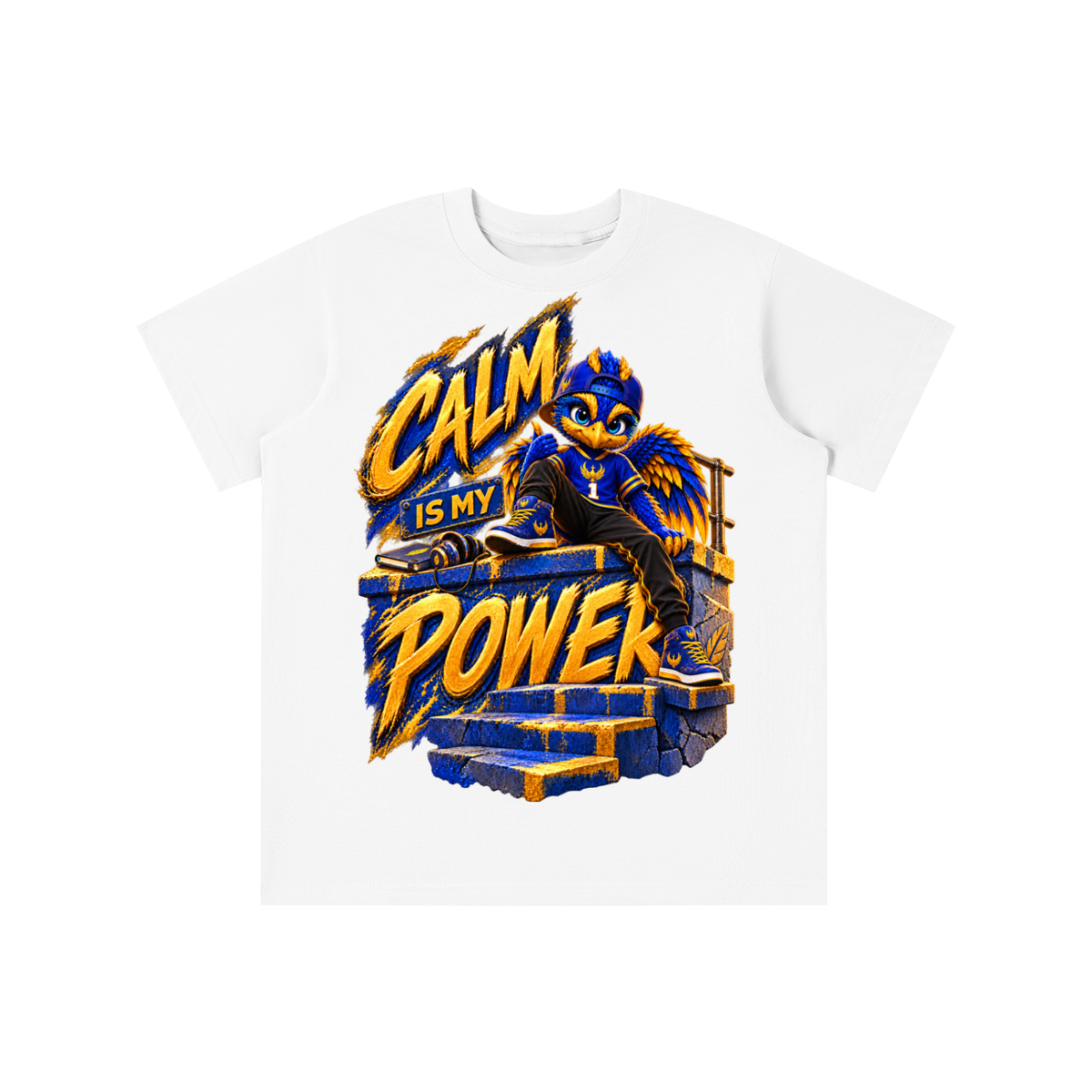 Lil Fantasy Legends™ Calm Is My Power Graphic T-Shirt - Youth Unisex Tee