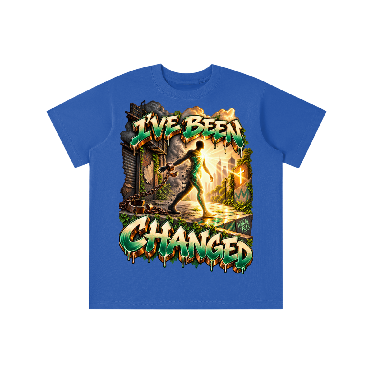 Walk by Faith™ I’ve Been Changed Graphic T-Shirt - Youth Unisex Tee