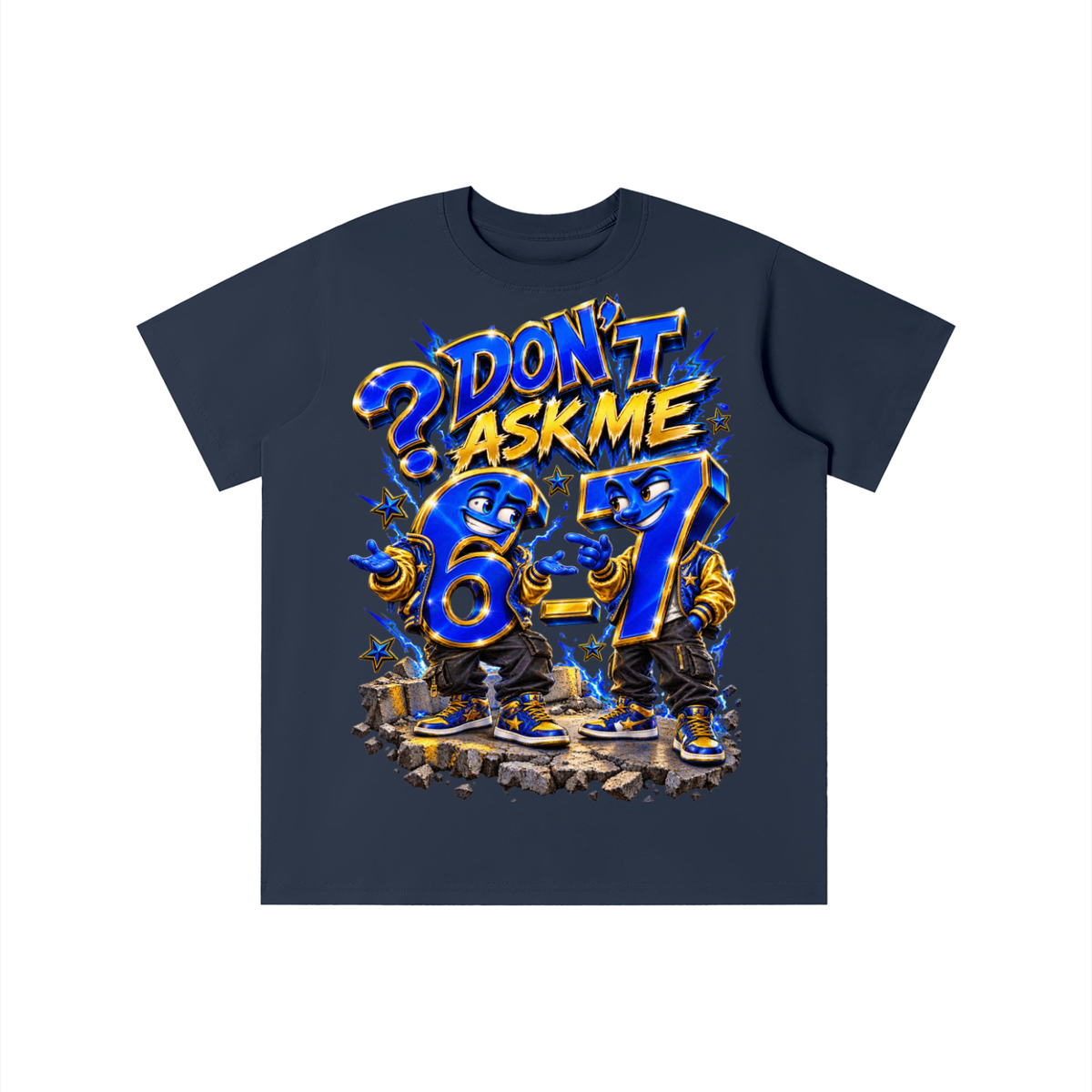 6-7 Street Mode™ Don’t Ask Me Graphic T-Shirt - Youth Unisex Tee