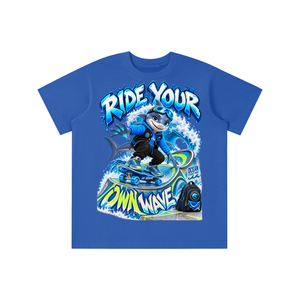 Ocean Street Prep™ Lil Shyler Ride Your Own Wave Graphic T-Shirt - Youth Unisex Tee