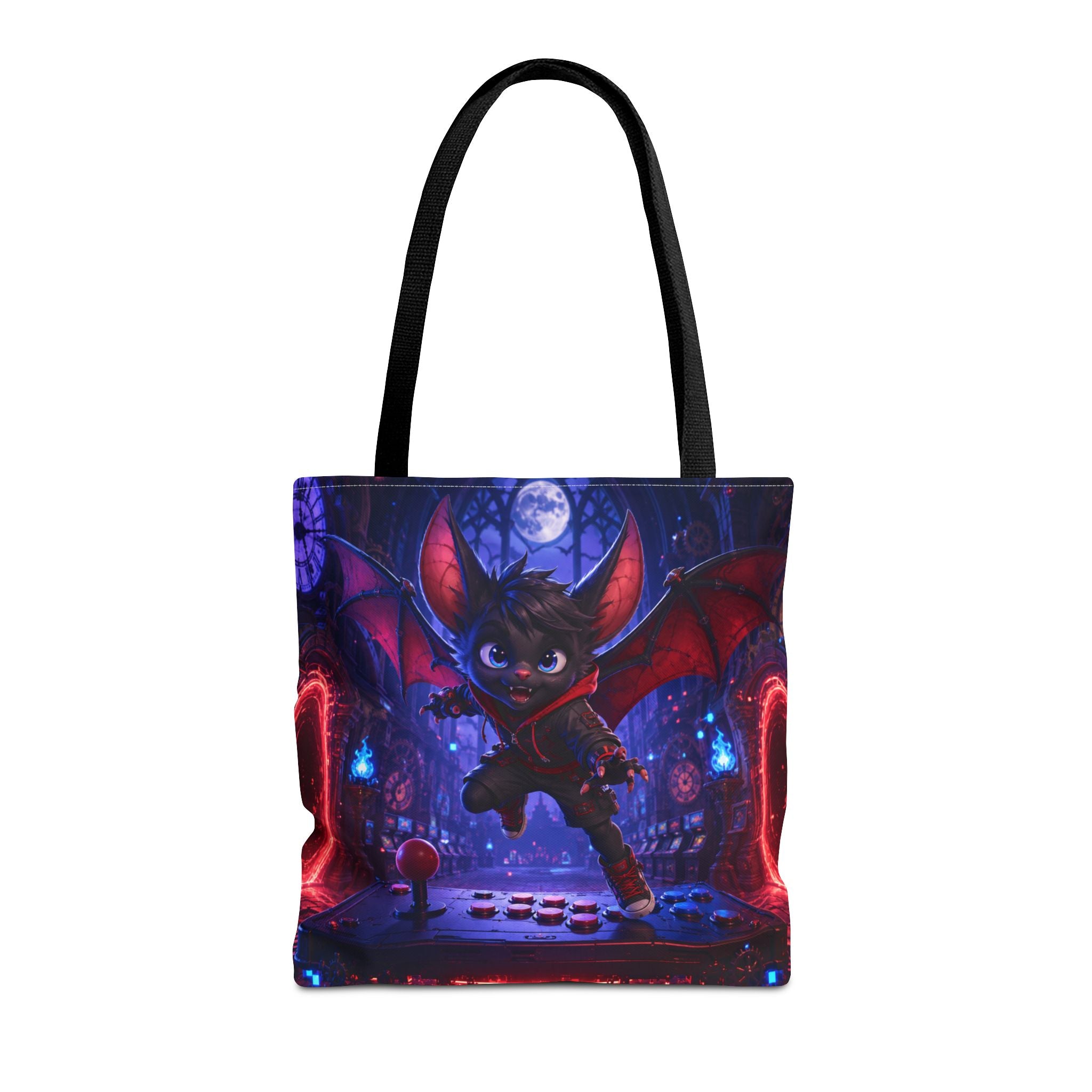 Halloween Tote Bag — Midnight Bat Arcade