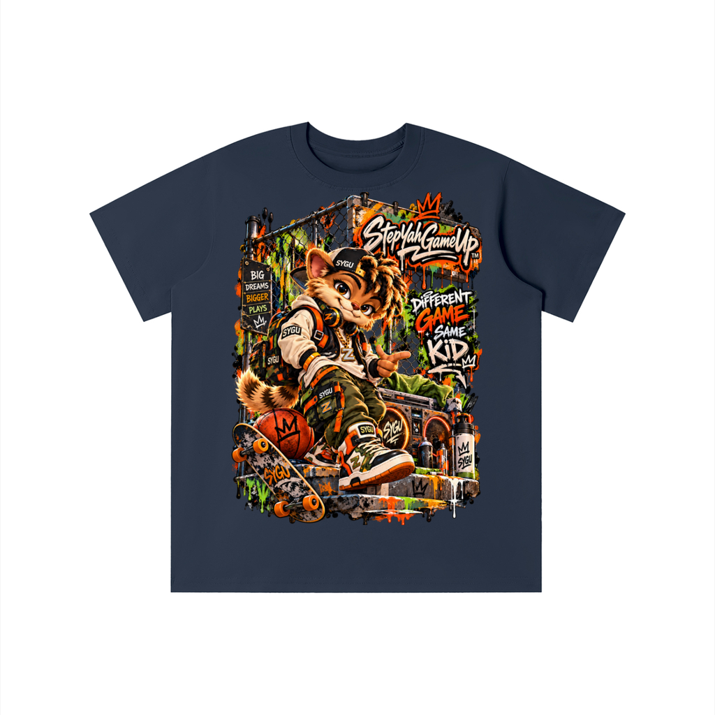 StepYahGameUp™ Different Game Same Kid Graphic T-Shirt - Youth Unisex Tee