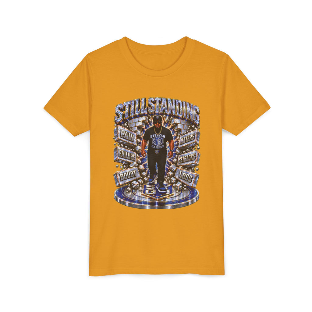 StepYahGameUp — Still Standing | Youth Tee