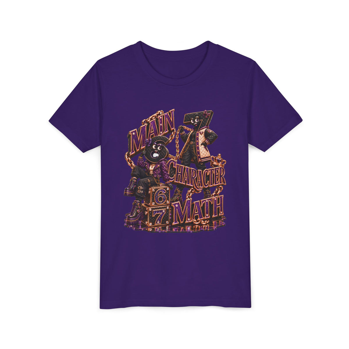 6-7: Main Character Math | Youth Unisex Tee