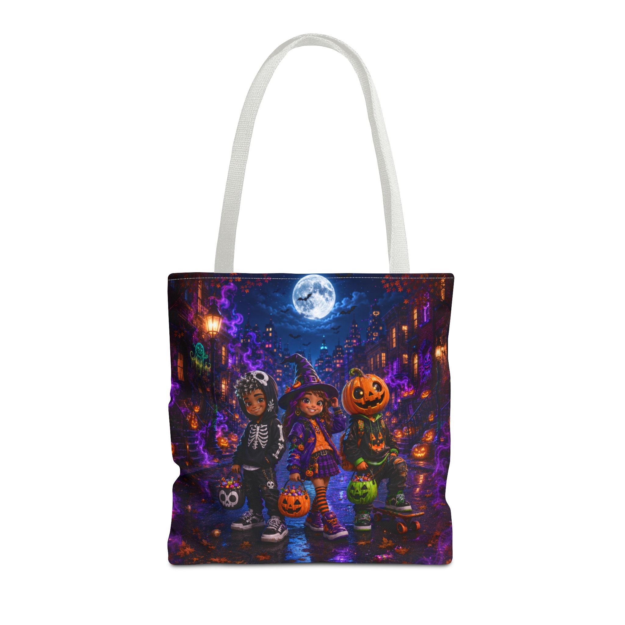 Halloween Tote Bag — Midnight Trick-or-Treat Crew