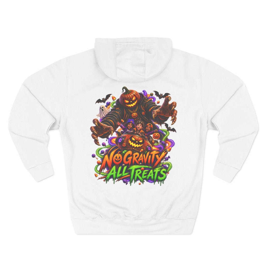 "Galaxy of Treats — Trick or Treat Galaxy Halloween Hoodie | Adult Unisex"