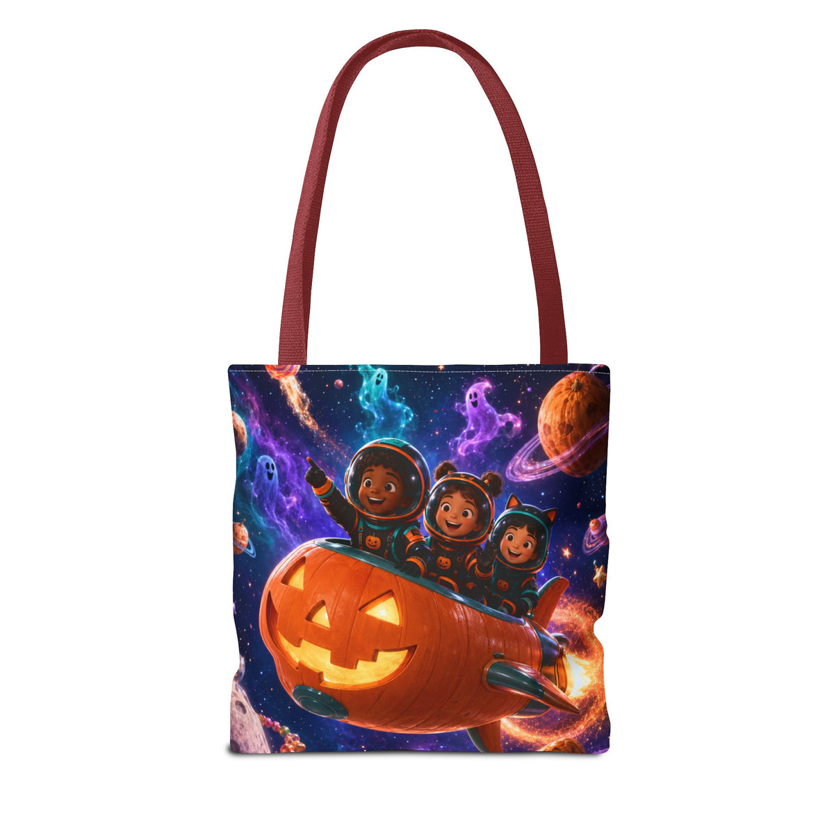 Halloween Tote Bag — Trick or Treat Galaxy