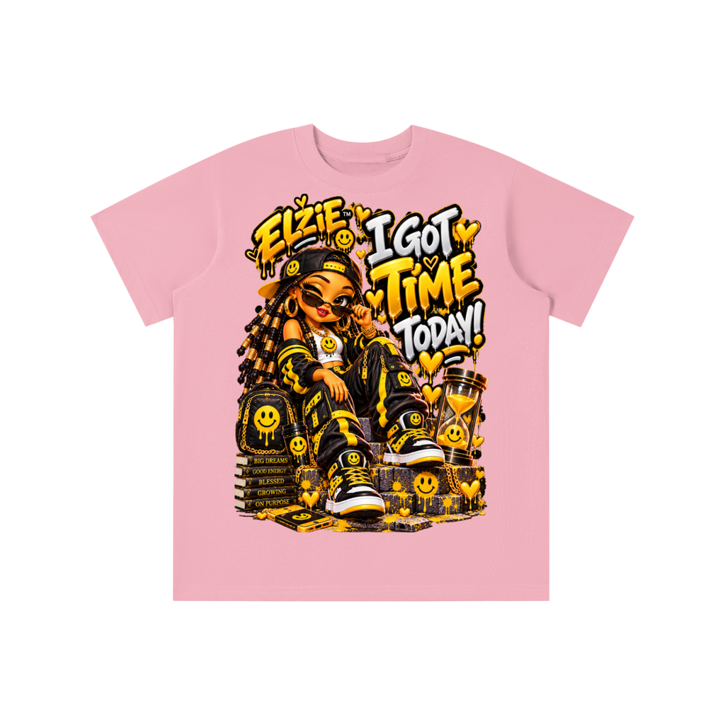Own Your Vibe™ Elzie™ I Got Time Today! Graphic T-Shirt - Youth Unisex Tee