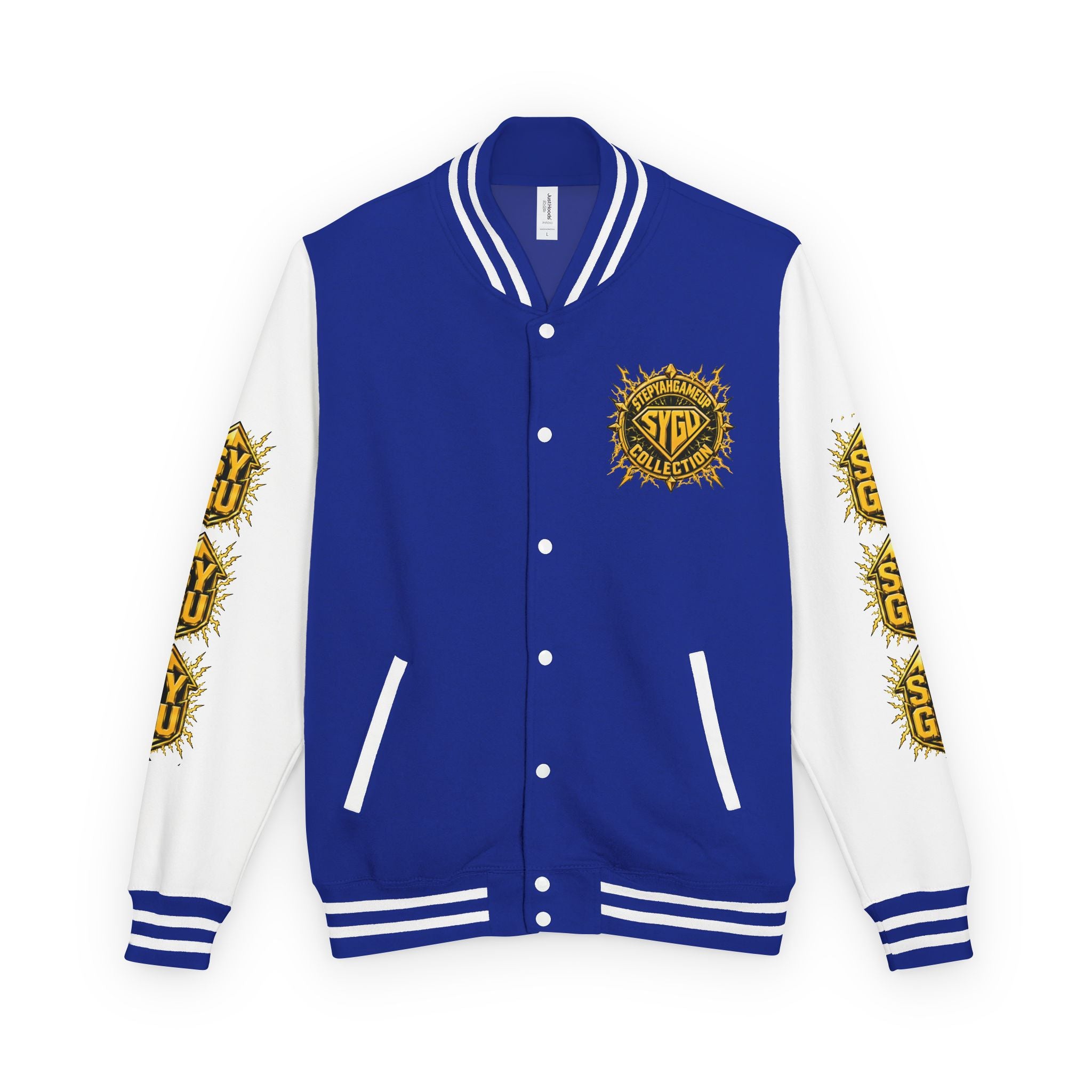 StepYahGameUp — Game On!!!! | Unisex Letterman Jacket