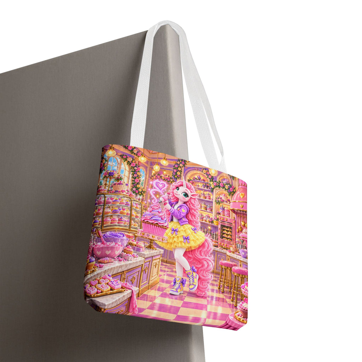 Umyrica Magical Collection™ Sweet Little Magic Unicorn Tote Bag - Everyday Carryall