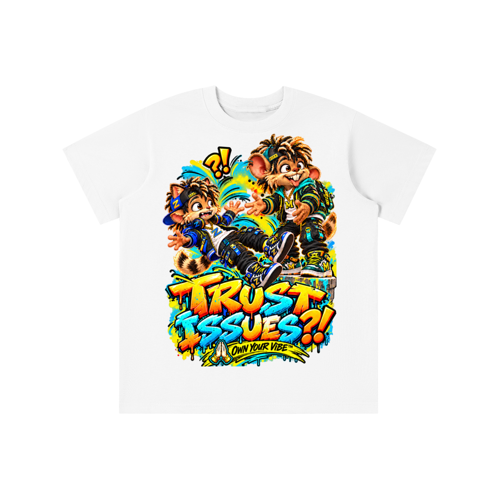 Own Your Vibe™ Trust Issues?! Graphic T-Shirt - Youth Unisex Tee