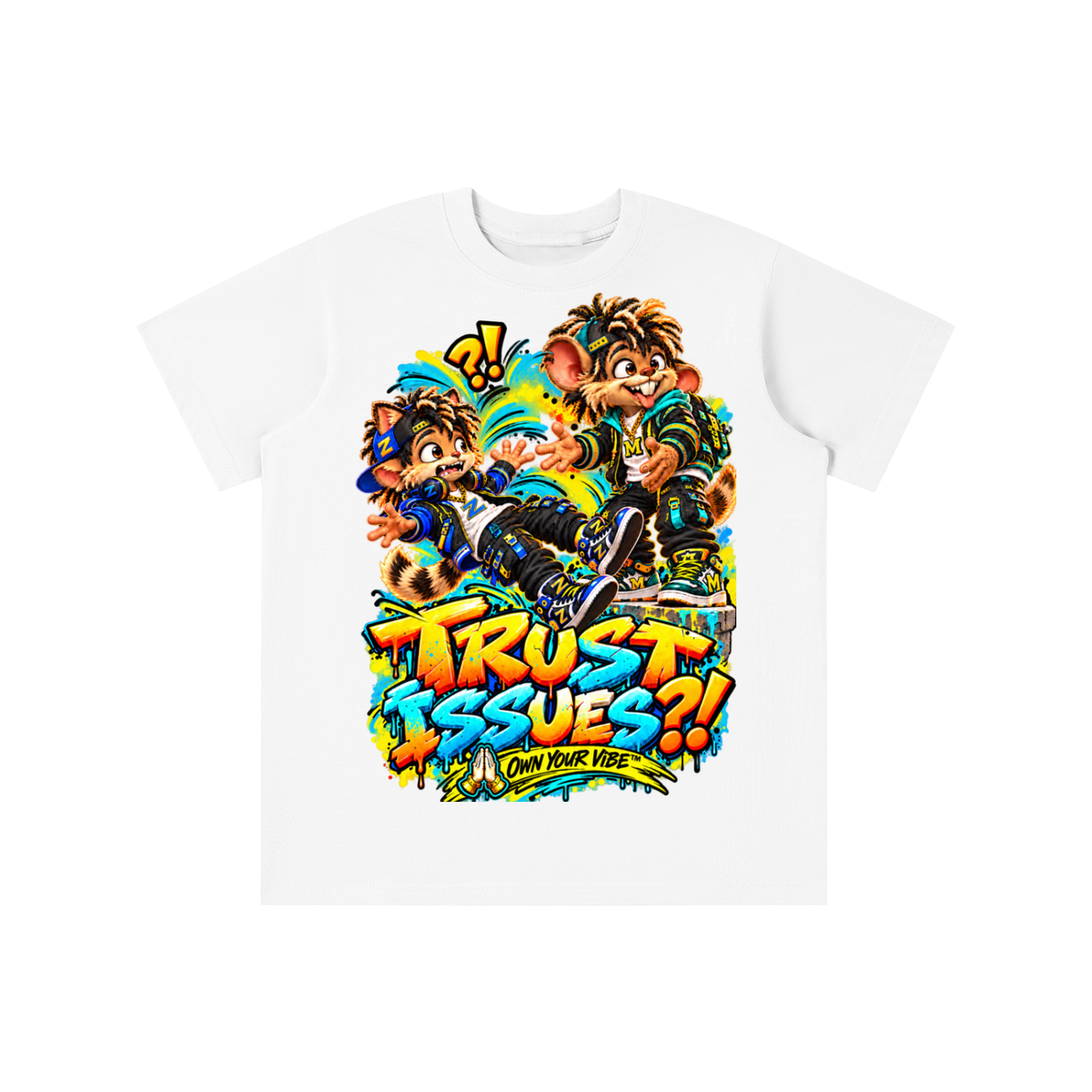 Own Your Vibe™ Trust Issues?! Graphic T-Shirt - Youth Unisex Tee