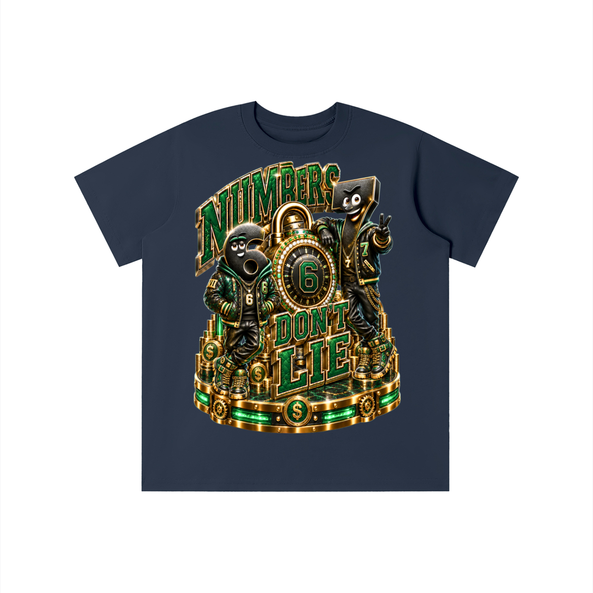 6-7 Street Mode™ Numbers Don’t Lie Graphic T-Shirt - Youth Unisex Tee