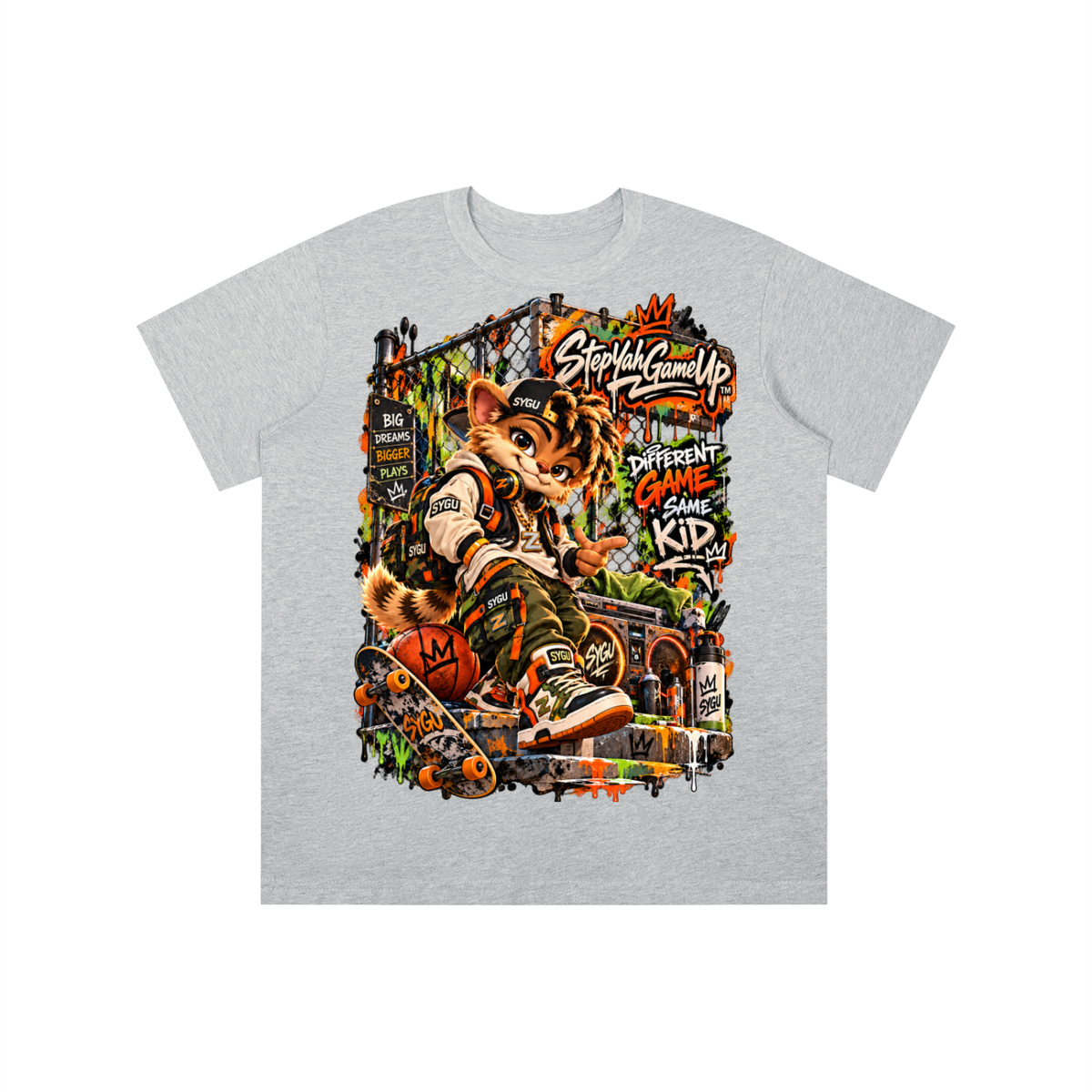 StepYahGameUp™ Different Game Same Kid Graphic T-Shirt - Youth Unisex Tee
