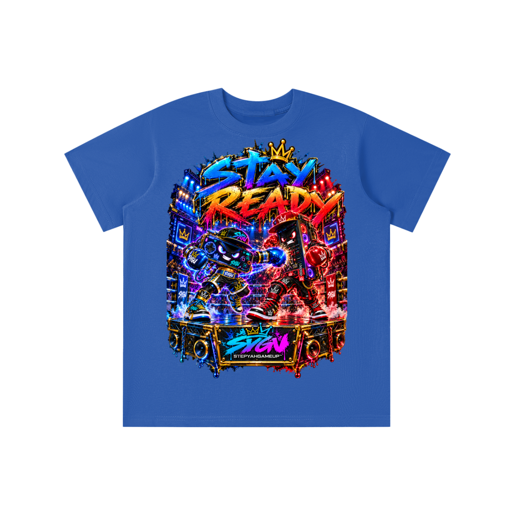 StepYahGameUp™ Stay Ready Graphic T-Shirt - Youth Unisex Tee