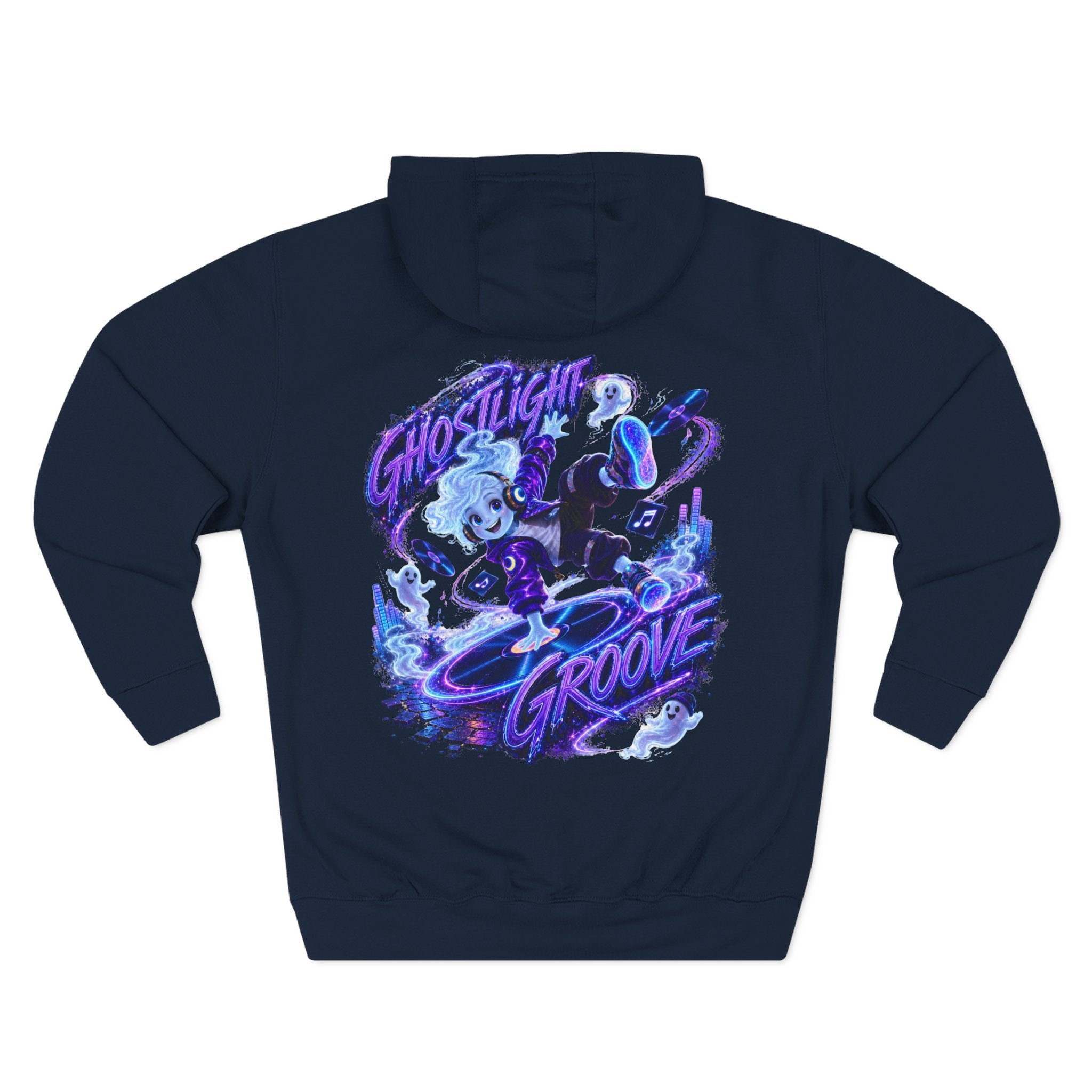 Drop That Ghostly Beat — Ghostlight Groove Halloween Hoodie | Adult Unisex