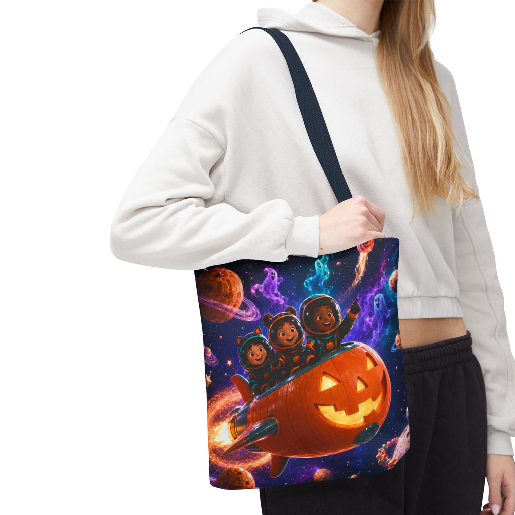 Halloween Tote Bag — Trick or Treat Galaxy
