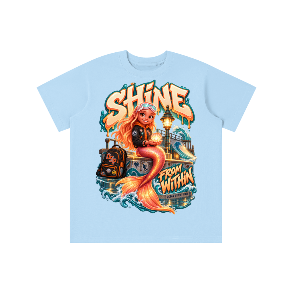 Ocean Street Prep™ Lil Pearl Shine From Within Graphic T-Shirt - Youth Unisex Tee