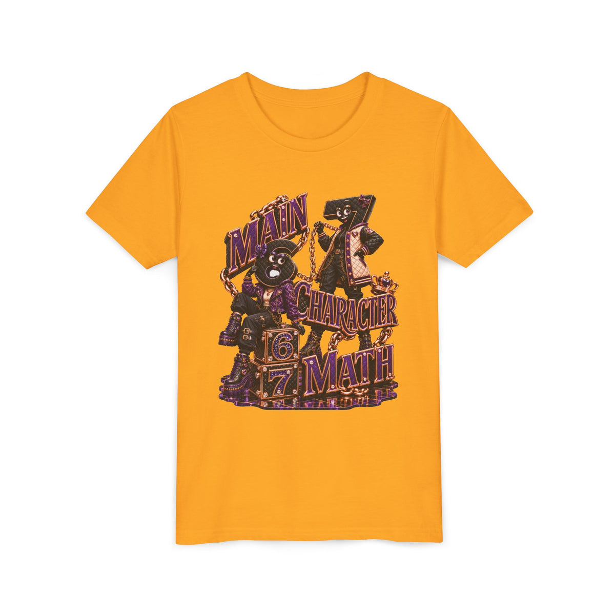 6-7: Main Character Math | Youth Unisex Tee