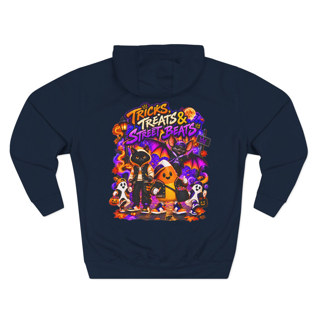 Tricks, Treats & Street Beats — Midnight Trick-or-Treat Crew Halloween Hoodie | Adult Unisex