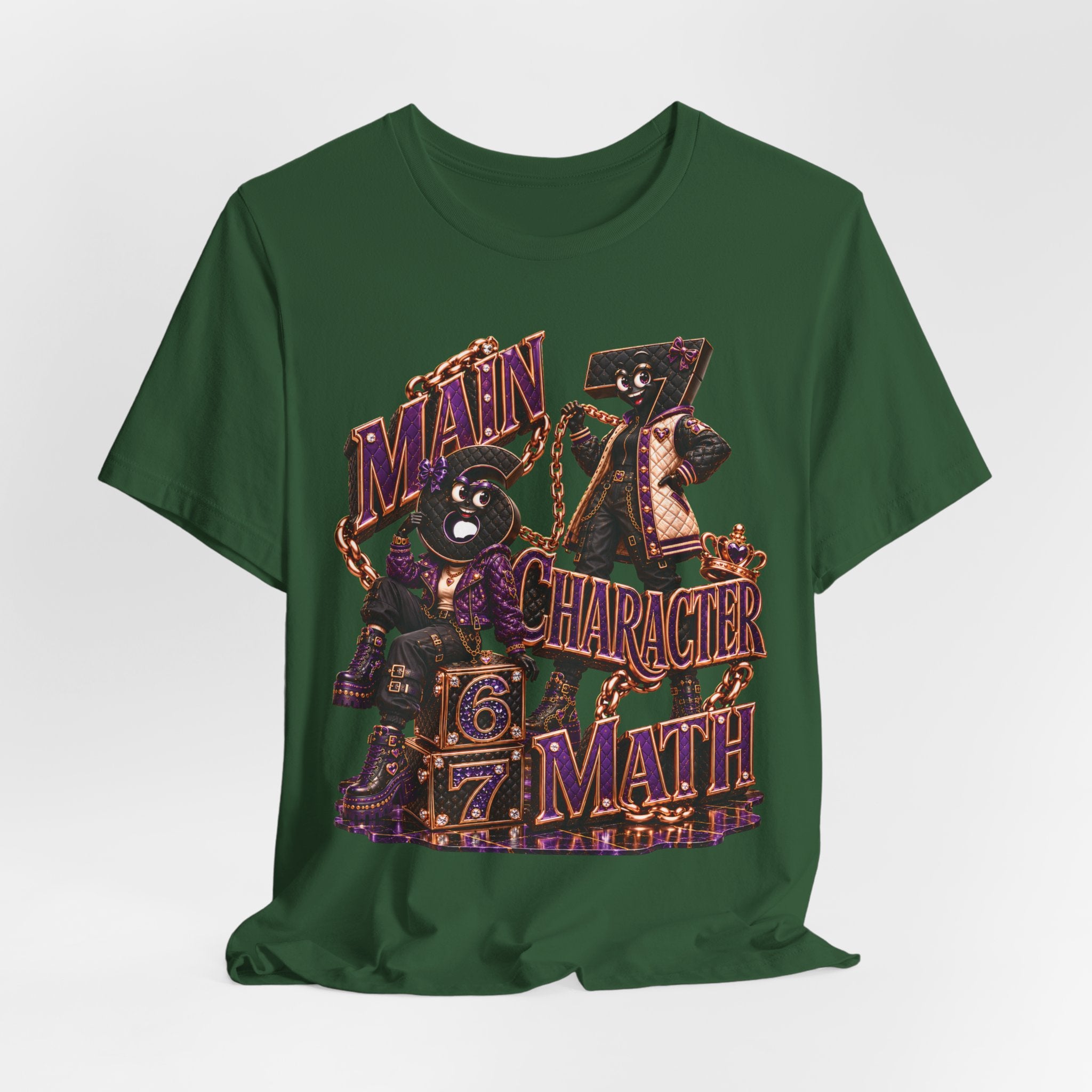 6-7: Main Character Math | Adult Unisex Tee