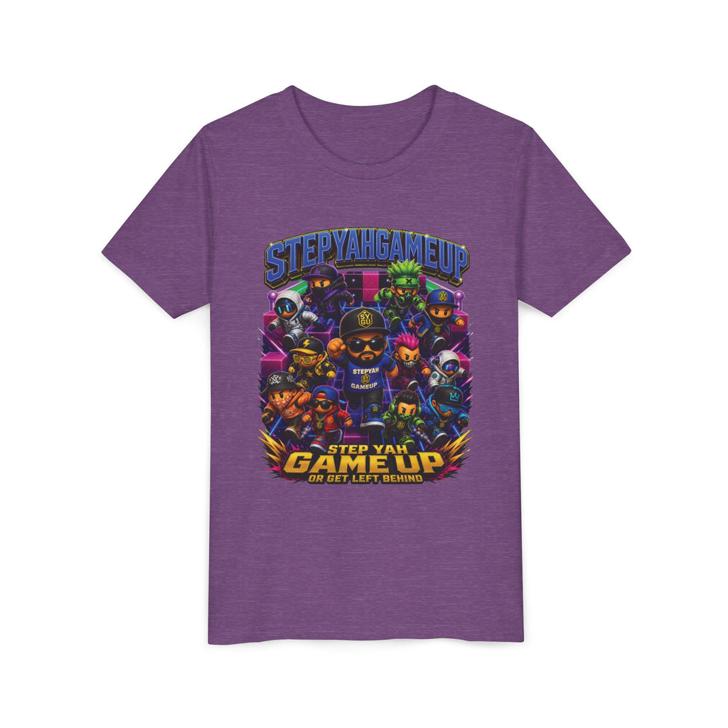Step Yah Game Up Or Get Left Behind | Unisex Youth Tee