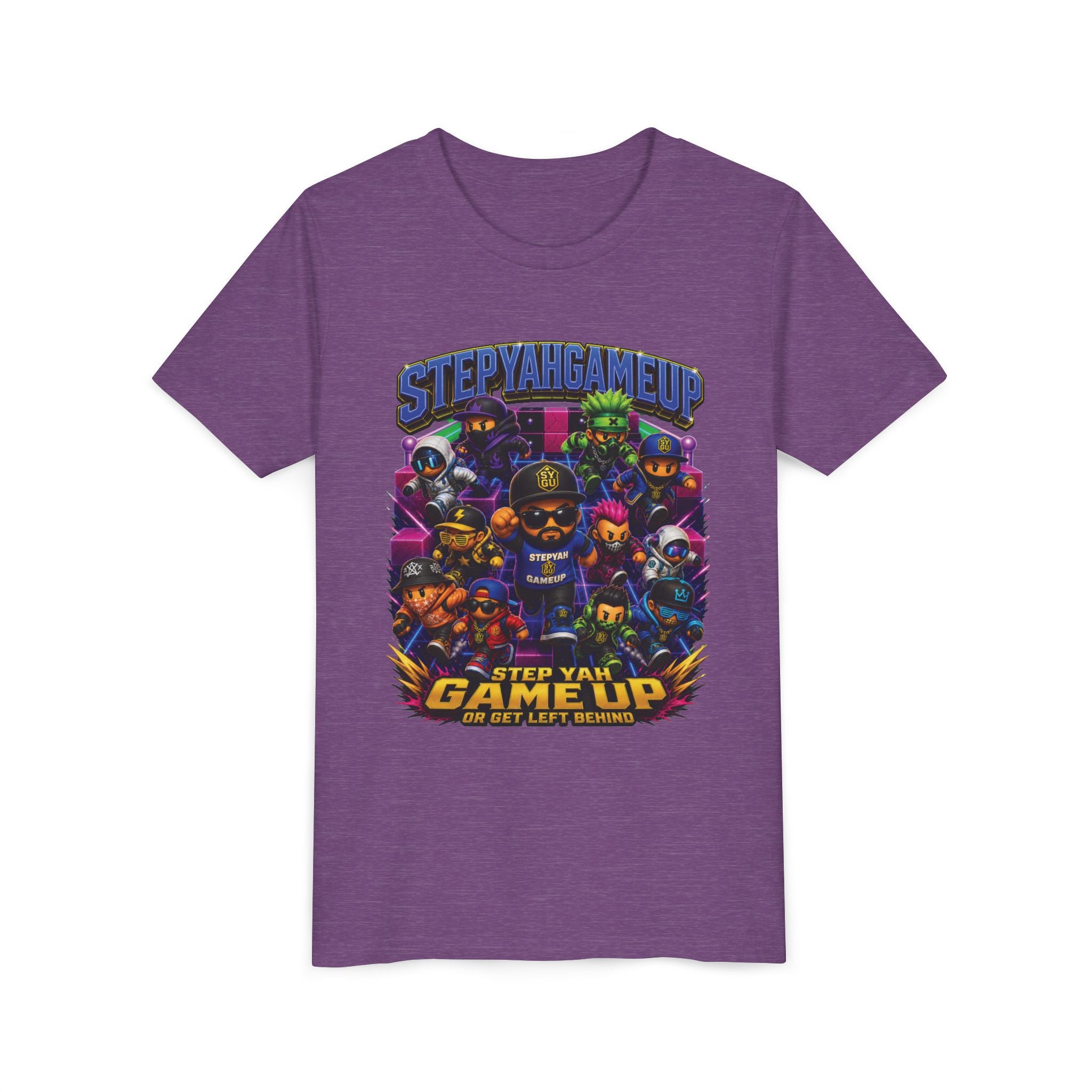 Step Yah Game Up Or Get Left Behind | Unisex Youth Tee