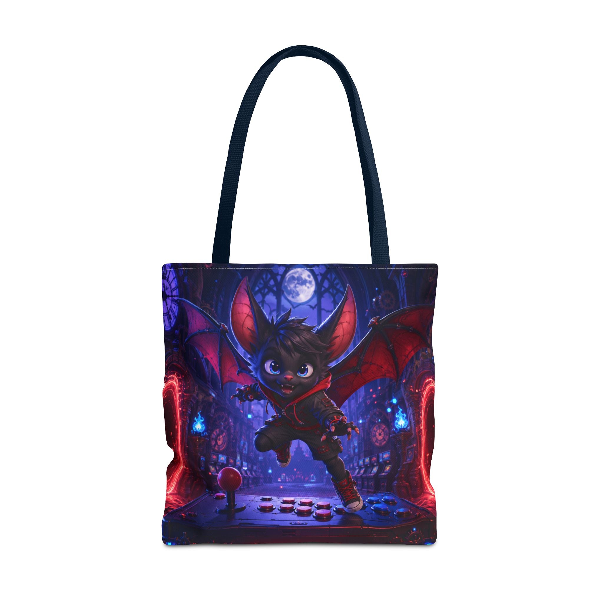 Halloween Tote Bag — Midnight Bat Arcade