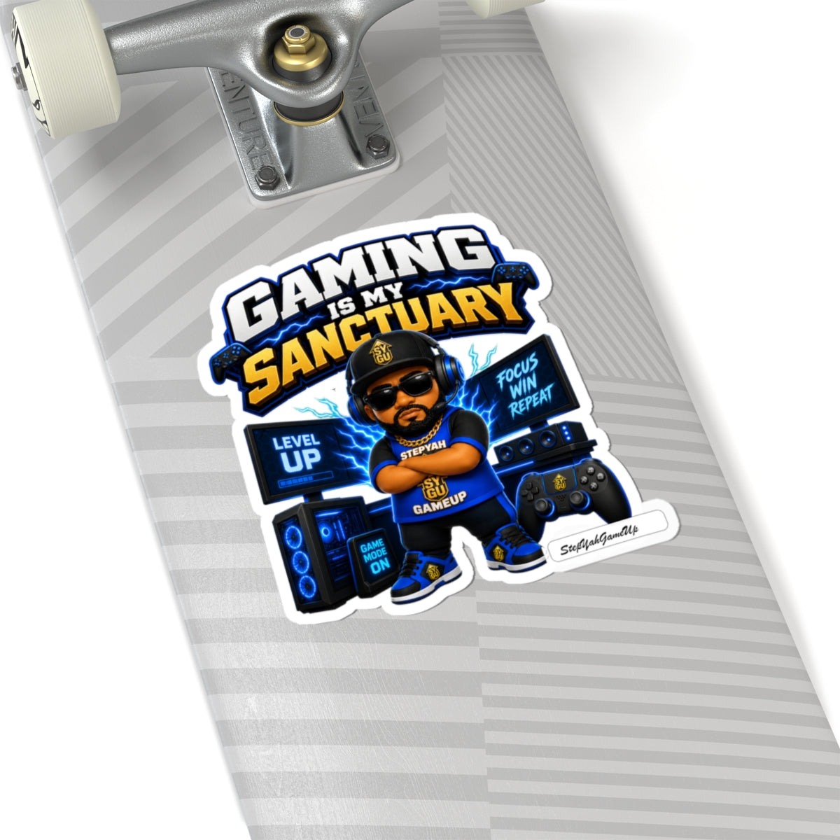🎮 Gaming Is My Sanctuary | Kiss-Cut Sticker