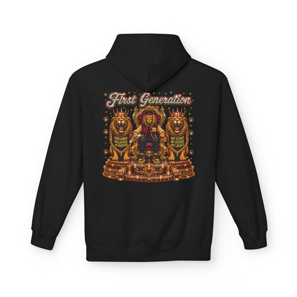 The King Miko Unisex   Hoodie — Class of 2026 | First Generation Graduate