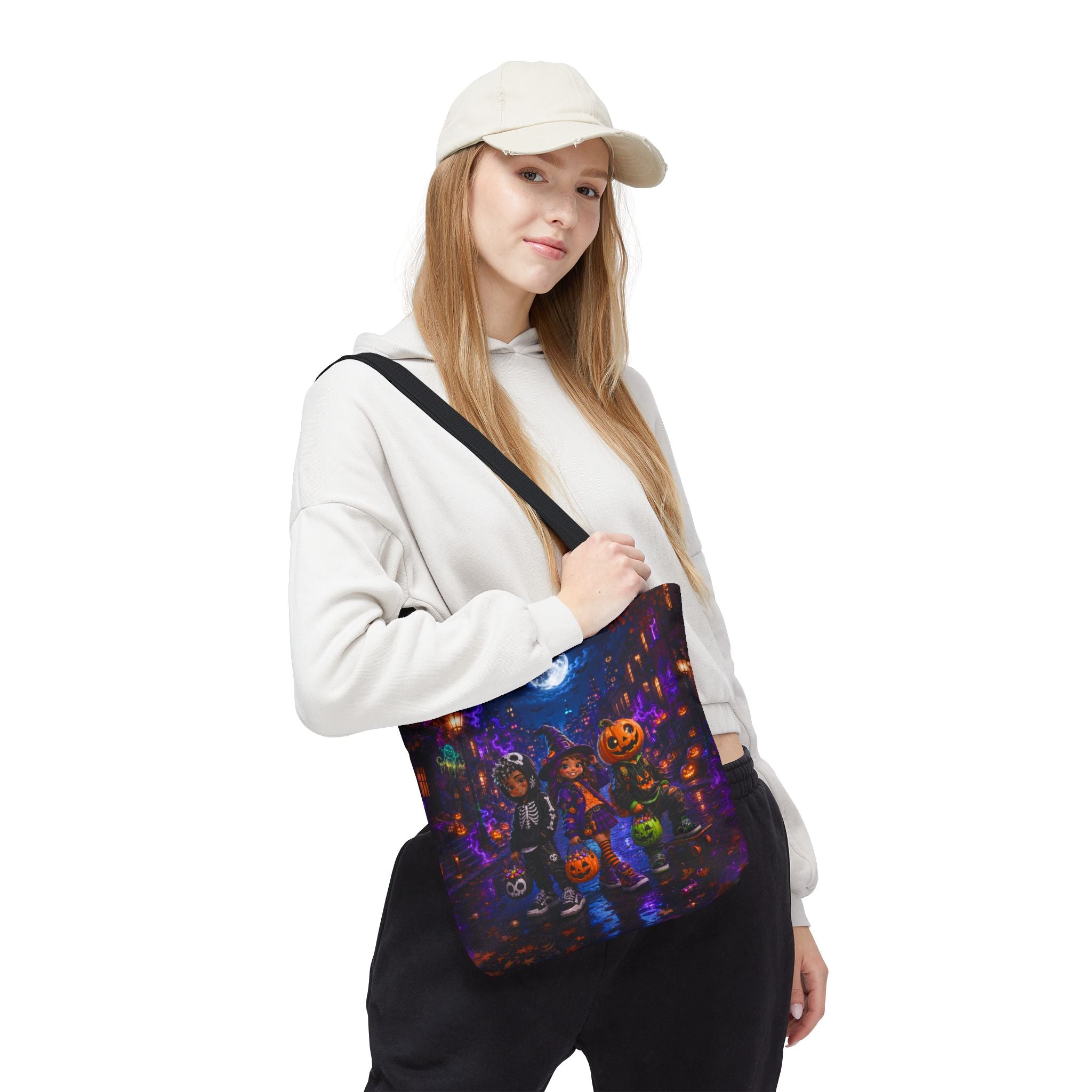 Halloween Tote Bag — Midnight Trick-or-Treat Crew